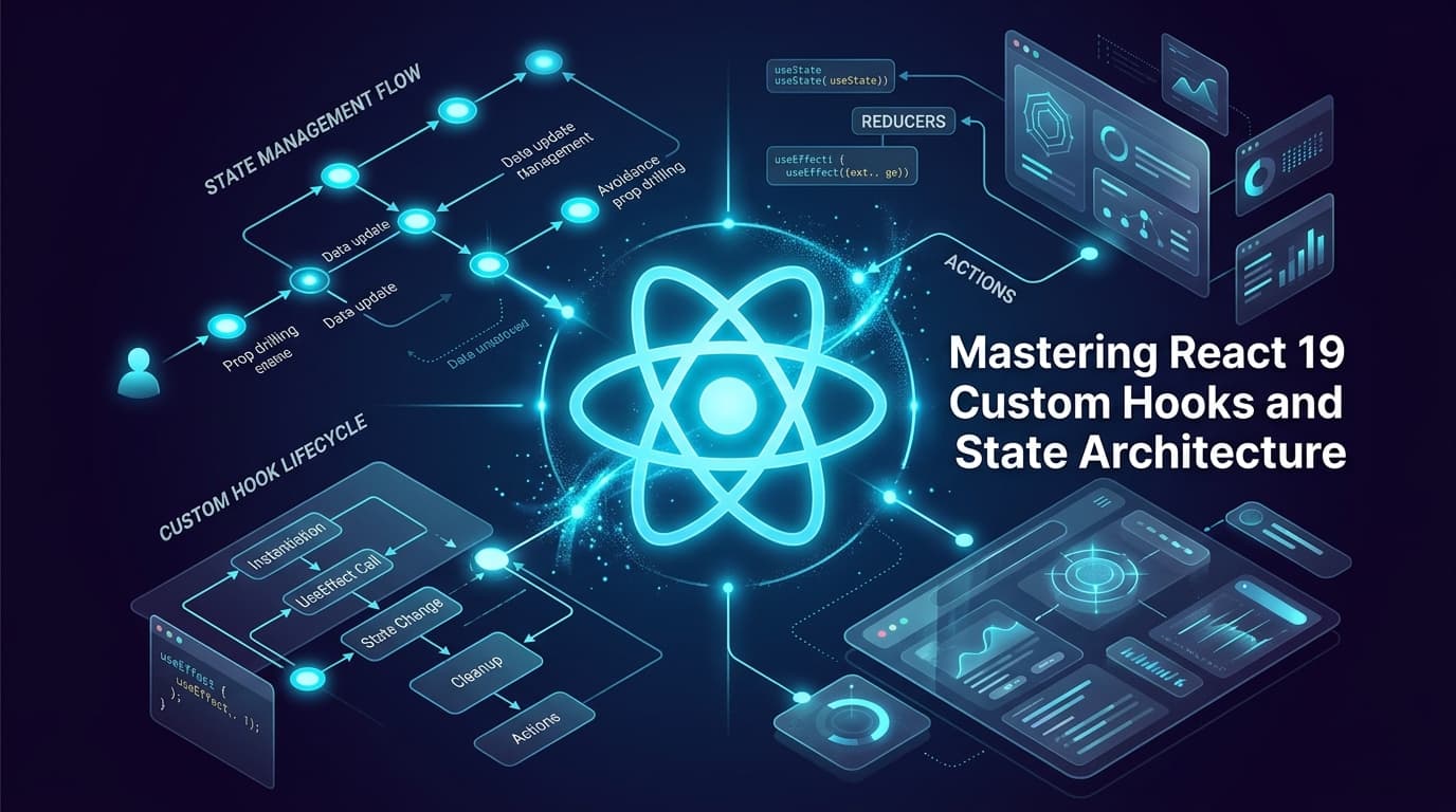 Mastering React 19 Custom Hooks & State Architecture