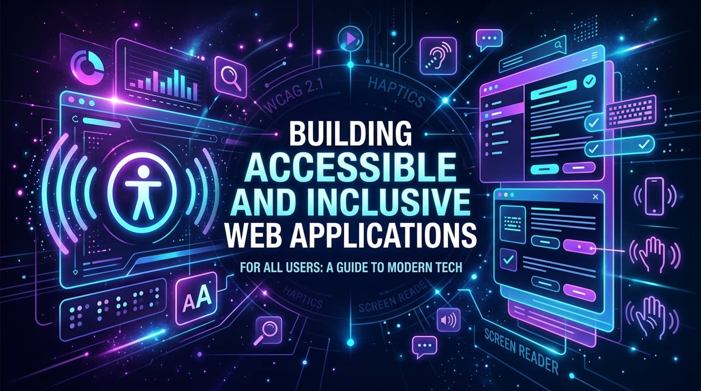 Building Accessible and Inclusive Web Applications (WCAG & a11y)